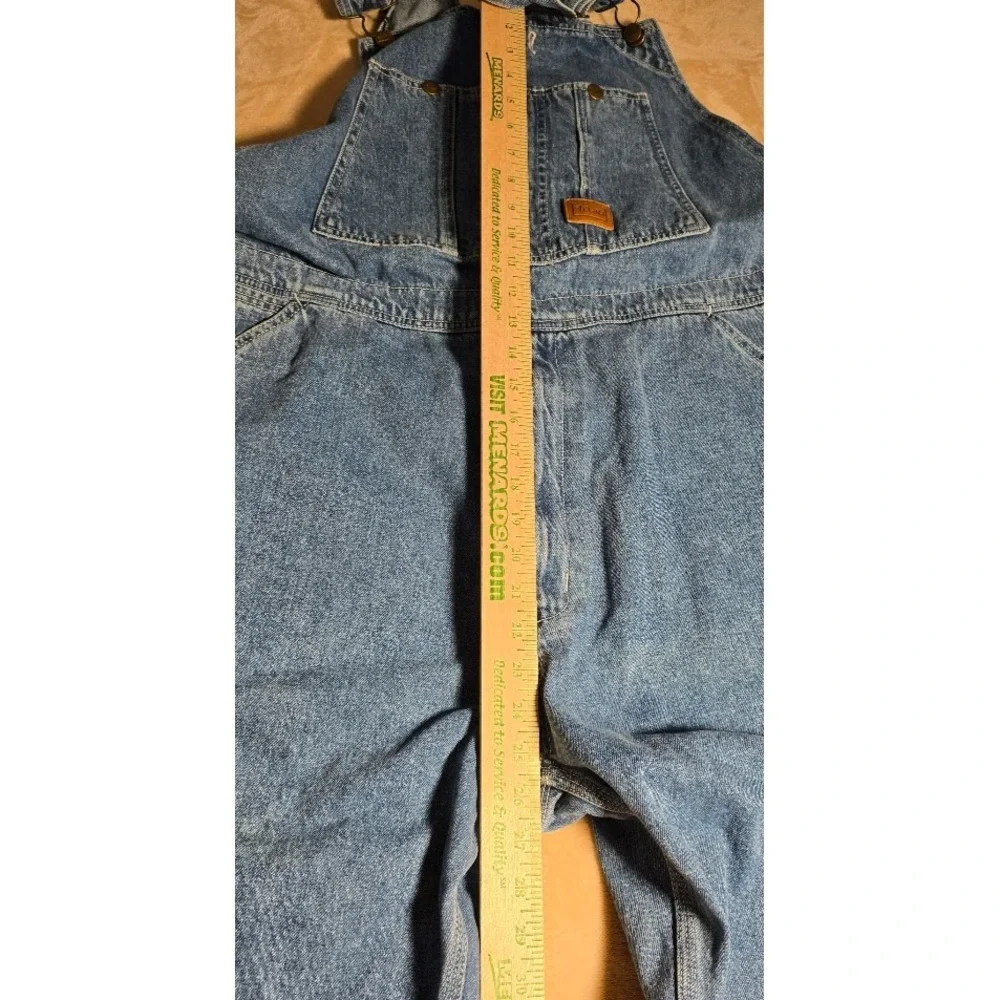 Walls Vntg Denim Overalls Mens 46x30 Carpenter Bib Workwear 90s USA. 892